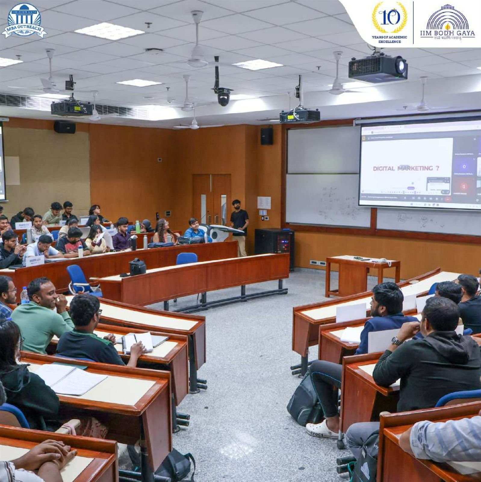 Lokesh Arukala guest lecture at IIM Bodh Gaya